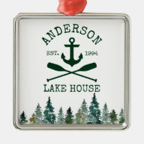 Personalized Lake House Ornament