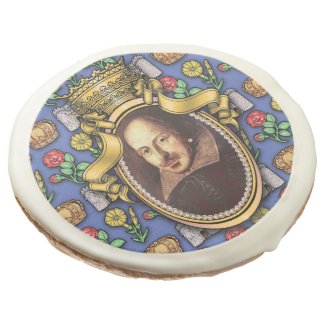 William Shakespeare Sugar Cookie