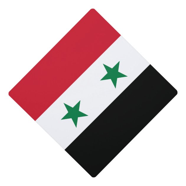 Syria Flag Graduation Cap Topper