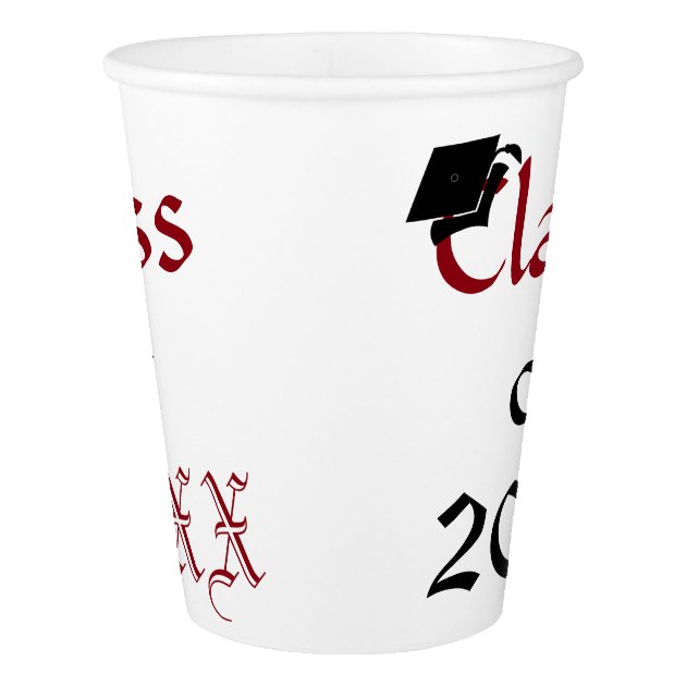 Custom Class Of 20XX Graduation Cups
