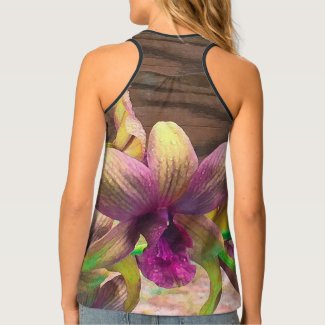 Orchids Blooming Tank Top