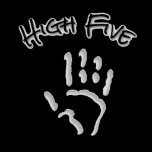Cool High Five Hand Poster | Zazzle