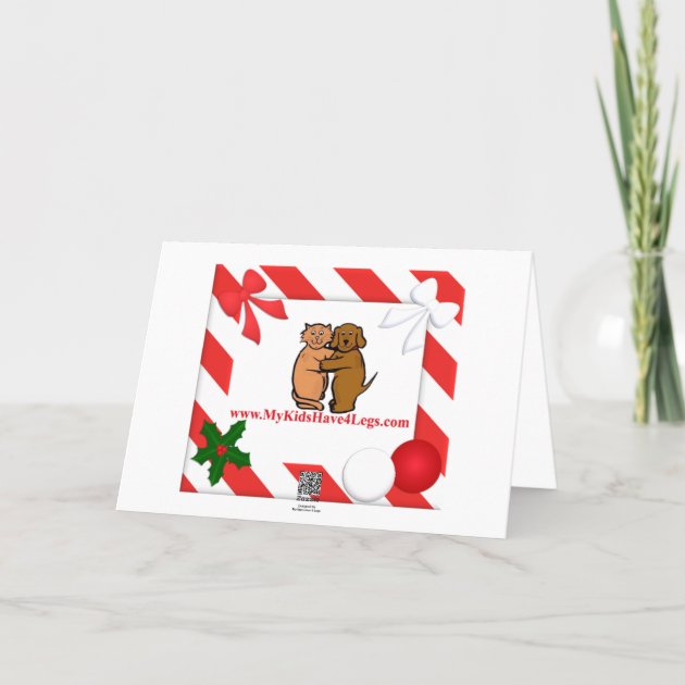 Basset Hound Christmas Invitation Happy Holidays Ball