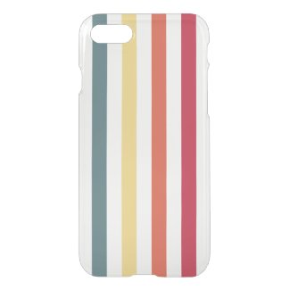 Pretty Chic Stripes Pattern iPhone 7 Case