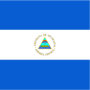 Nicaragua Flag Heart Sticker | Zazzle.com