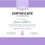 Cancer Radiation Therapy Certificate of Completion | Zazzle.com