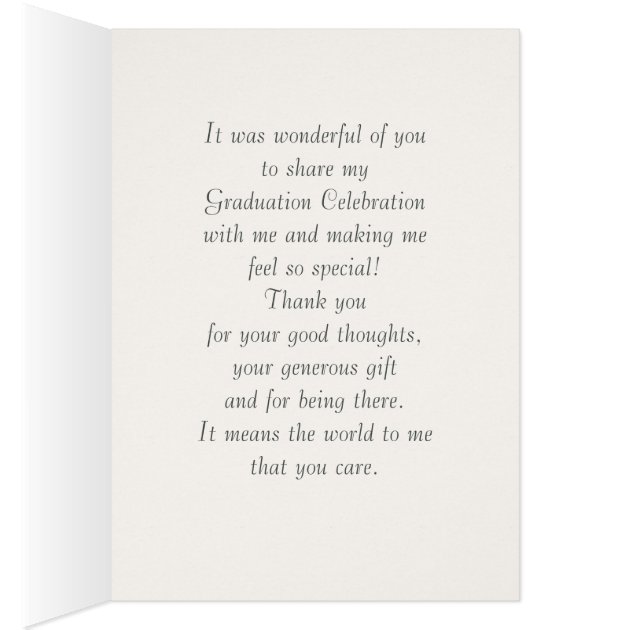 Geometric Pattern Graduation Thank You Photo Cards