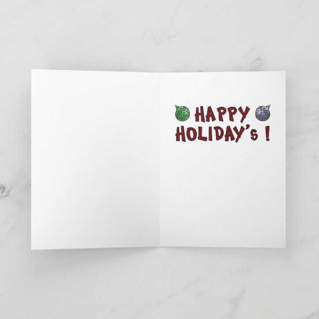 Funny Christmas Cards: Privacy Please Holiday Invitation