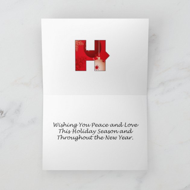 Stronger Together Happy Holidays Greeting Card