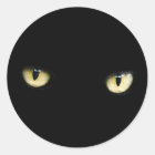 black cat eyes stickers | Zazzle