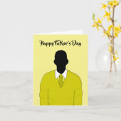 African American Suit & Tie Happy Father's Day Card | Zazzle