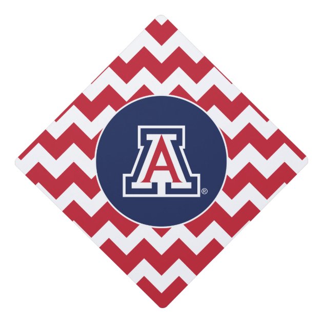 The University Of Arizona | A - Chevron Graduation Cap Topper