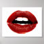 Lips Poster | Zazzle.com