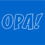 Opa Greek Celebration Blue Napkins | Zazzle.com