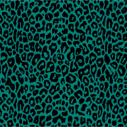 Teal Leopard Animal Print Pouf | Zazzle.com