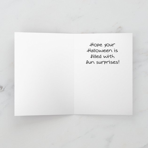 Funny Halloween Cards: Trick And Treat Invitation