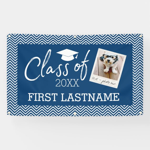 Class Of Any Year - Congratulations And Photo Banner