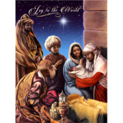 African American Nativity Art Christmas Postcards | Zazzle.com