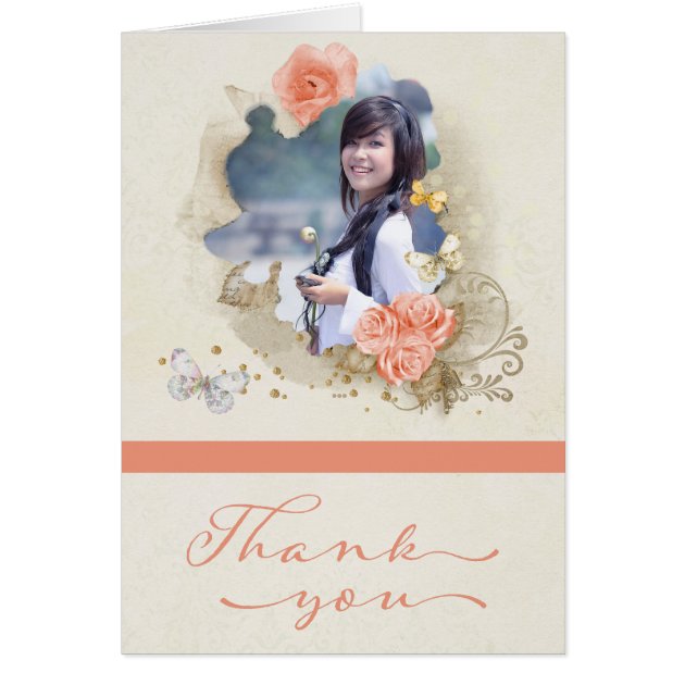 Photo Graduation Thank You Card