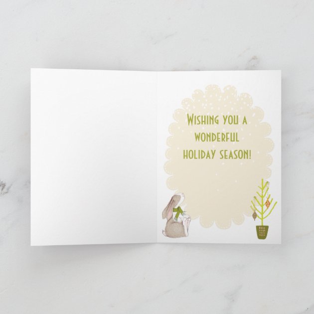 Happy Holidays And A Merry New Year | Personalized Holiday Invitation