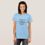 I Ain't Bovvered! T-Shirt | Zazzle.com