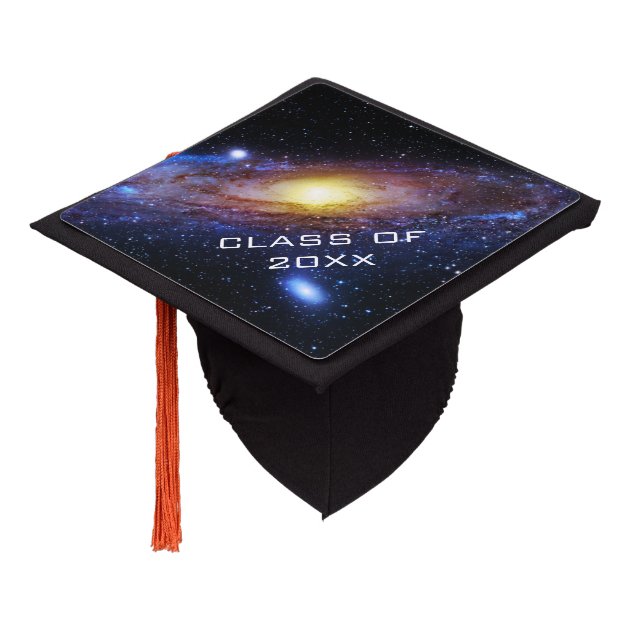 Galaxy Unknown Graduation Cap Topper