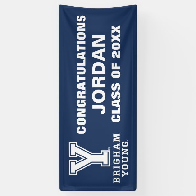 Brigham Young Y Graduation Class Of Banner
