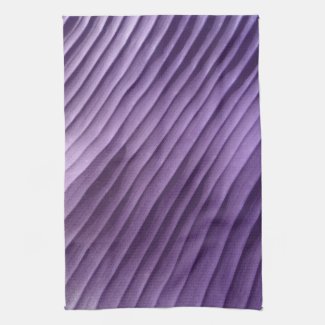 Leaf Purple Diagonal Towels