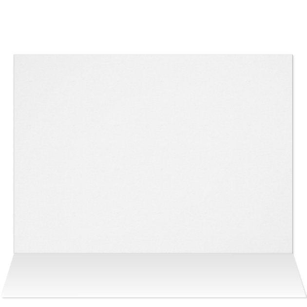 White Minimal With Gold Stripes Thank You Card