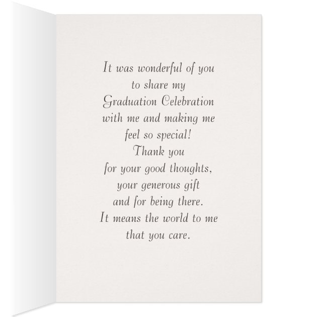 Modern Floral | Graduation Thank You Photo Cards
