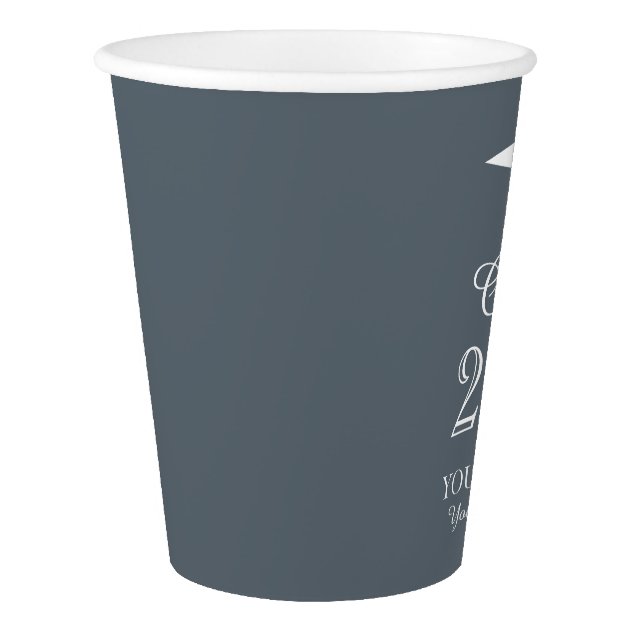 Custom High School Graduation Party Paper Cups