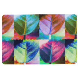 Leaf Colors Floor Mat