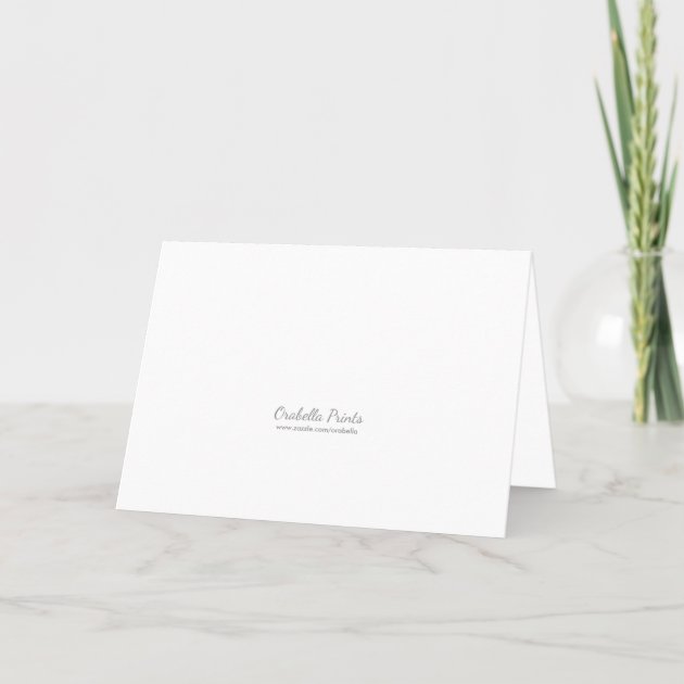 Elegant Christmas Text Photo Greeting Card | White
