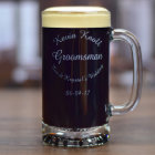 Personalized Groomsman Beer Mug 16 & 25 oz.