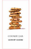Watercolor cookie Bakery  business card