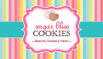 Whimsical Cookies Business Cards
