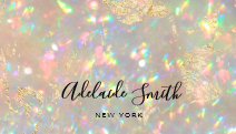 brilliant opal stone business card