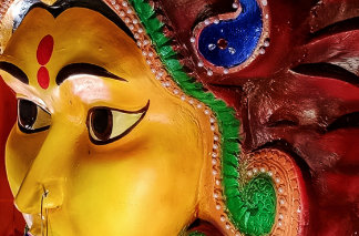 Maa durga collections HP laptop skin