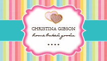Whimsical Cookies Business Cards