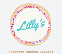 Customized Bakery Personalized Cookie Logo Square Business Card