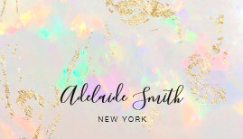 opal stone business card
