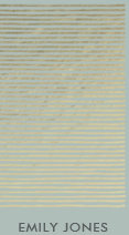 ARTISTIC SILVER AQUA SKETCH STRIPED LINE PATTERN BUSINESS CARD