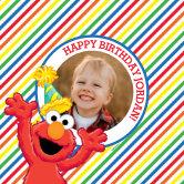 Sesame Street | Elmo - Rainbow Birthday Paper Plates