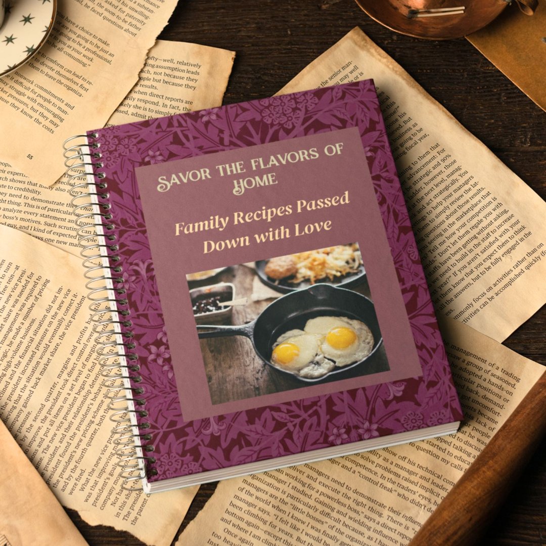 Personalized Happy Retirement Gifts for Mom Recipe Notebook (Creator Uploaded)