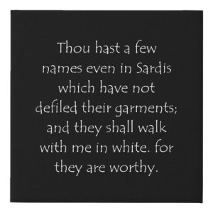 Revelation 3:4 typographic Bible verse print