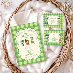 Safari Animlas Lucky Little Shamrock Napkins
