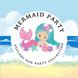  Magical Mermaid Pool Party Invitation