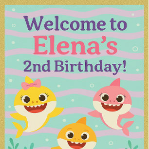 Baby Shark Invitation