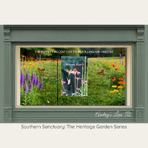 Spring Wildflower Meadow Floral Cotton Tote Bag