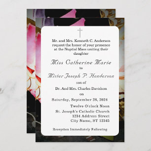 Love is in Bloom Nuptial Mass Wedding Program